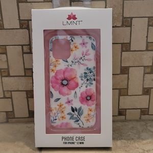 LMNT 12 mini iPhone Floral Phone Case